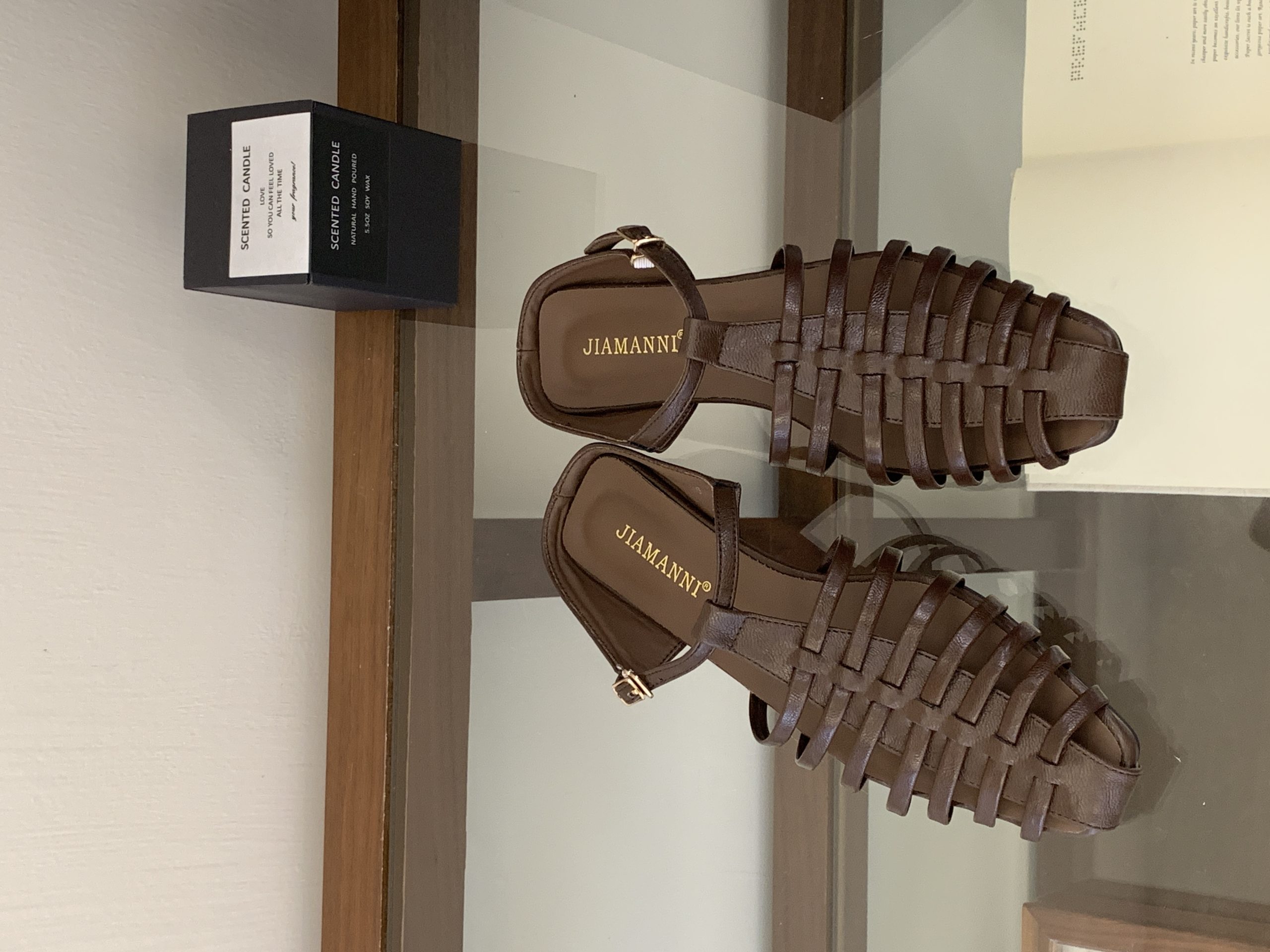 Korean Style Hollow Roman Sandals Women 2026 Summer New Fashion Versatile Thick Sole Female - Image 3