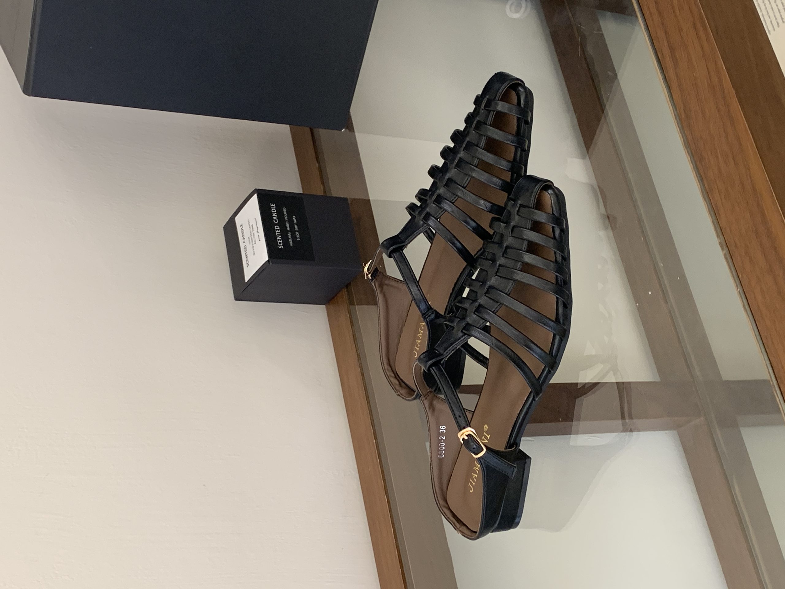 Korean Style Hollow Roman Sandals Women 2026 Summer New Fashion Versatile Thick Sole Female - Image 2